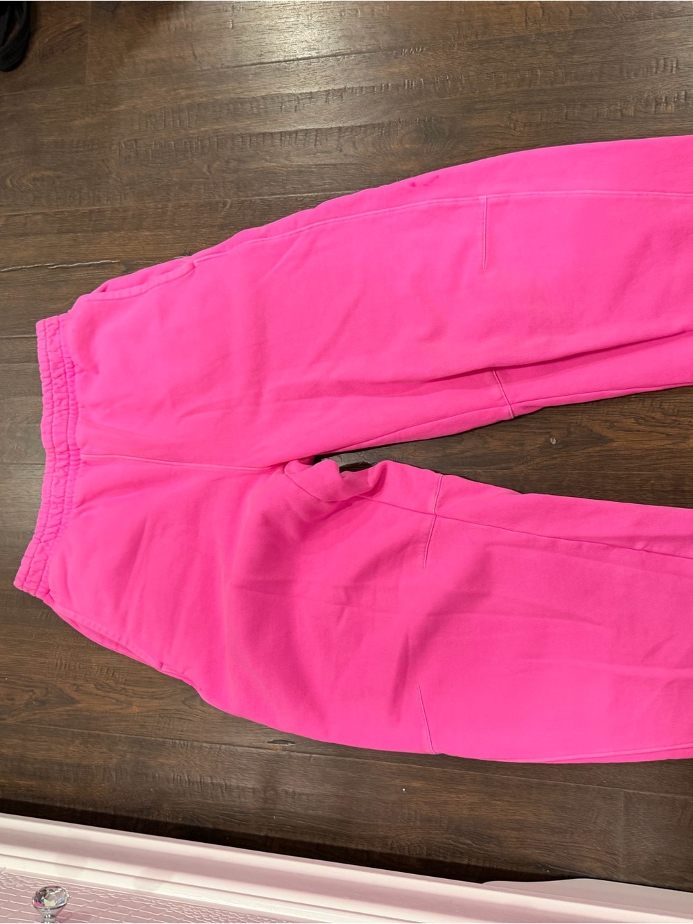GAP Bright Hot Pink Boyfriend Sweatpants